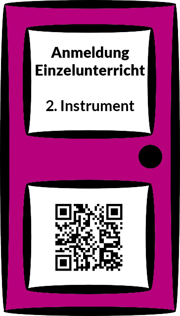Grafik Anmeldung 2. Instrument